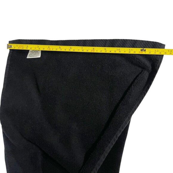 US Army Healthcare Cotton Golf Towel Black with Yellow Gold Army Logo - Picture 5 of 7